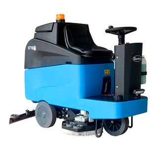 Еден жуғыш машина Gadlee GT110 B85, орындықпен, аккумулятор, щетка - 850 мм, балка - 1120 мм, көк / Кәсіби техника
