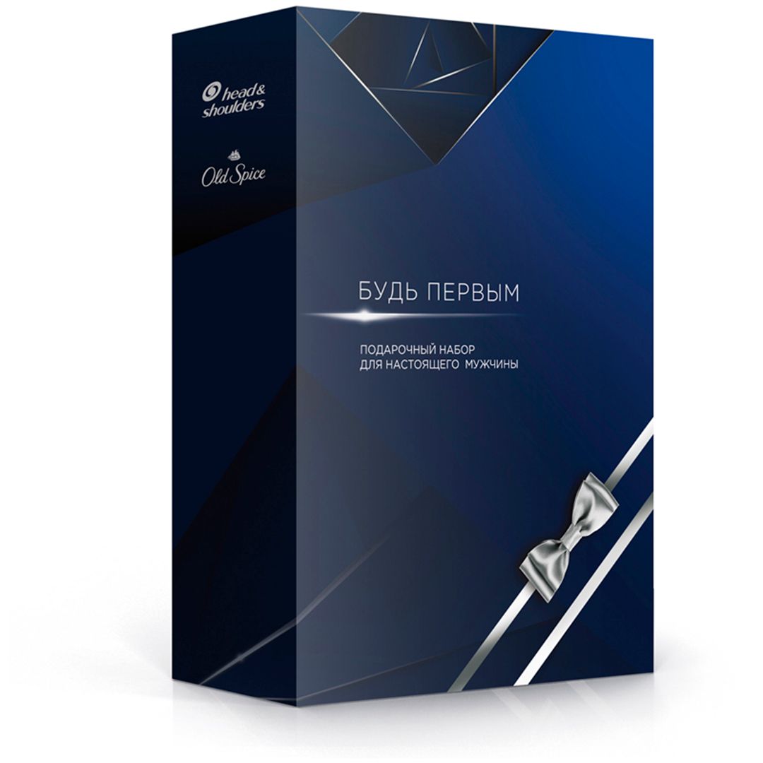 Подарочный набор Head&Shoulders "Основной уход", шампунь 400 мл+дез.спрей Old Spice Captain 150 мл / Средства для рук №3 oe.kz Подарочный набор Head&Shoulders "Основной уход", шампунь 400 мл+дез.спрей Old Spice Captain 150 мл / Средства для рук №3