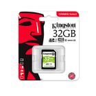 Карта памяти 32 Gb, Kingston, SDHC, 10 класс скорости, без адаптера