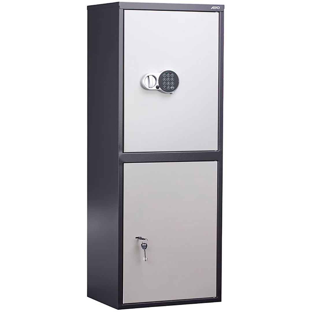 Металлический шкаф Промет "Практик AIKO SL-125/2T.EL", 460*340*1252 мм / Архивные шкафы №3 oe.kz Металлический шкаф Промет "Практик AIKO SL-125/2T.EL", 460*340*1252 мм / Архивные шкафы №3