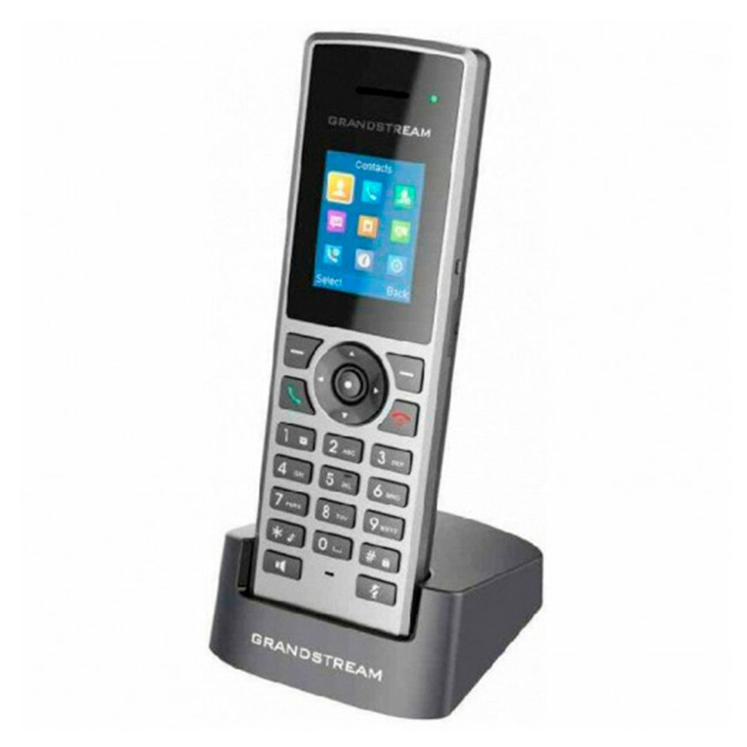 IP-телефон Grandstream DP722, DECT-трубка, 10 SIP аккаунтов, 1,8 дисплей, серый