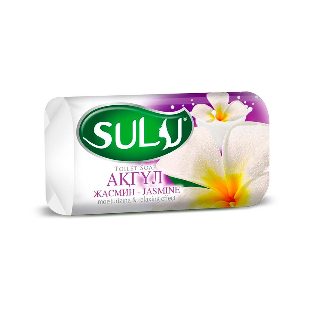 Мыло туалетное Sulu "Жасмин", 90 гр / Мыло кусковое