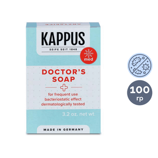 Дәрігерлік сабын Kappus "Doctor's", ши майы қосылған, 100 гр / Кесек сабындар