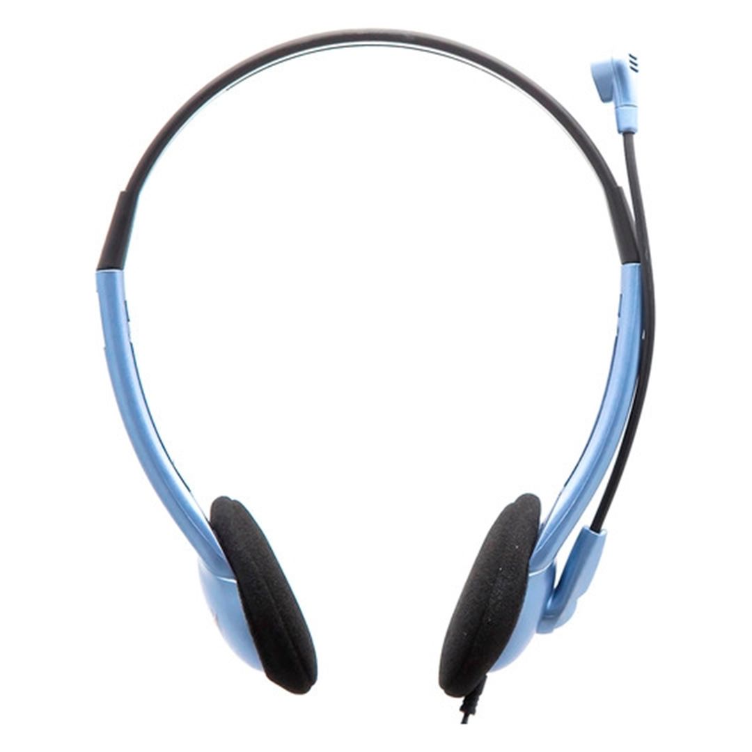 Гарнитура Genius HS-02B, 20-20000 Гц, 32 Ом, 118 дБ, 2 * mini jack 3,5 mm, черная/металлик / Гарнитуры №3