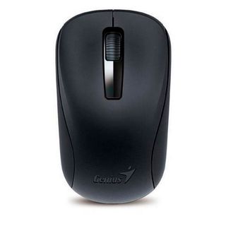 Мышь беспроводная Genius NX-7005, USB, 3 кнопки, 800-1600 dpi, оптическая, черная / Мыши беспроводные