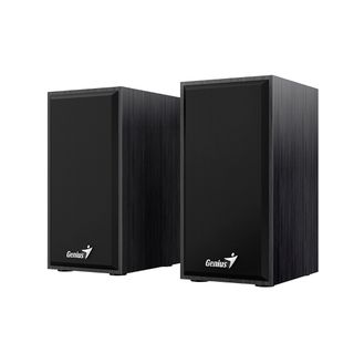 Колонки Genius SP-HF180, USB, 6 Вт, MiniJack 3.5, черные / Компьютерные колонки