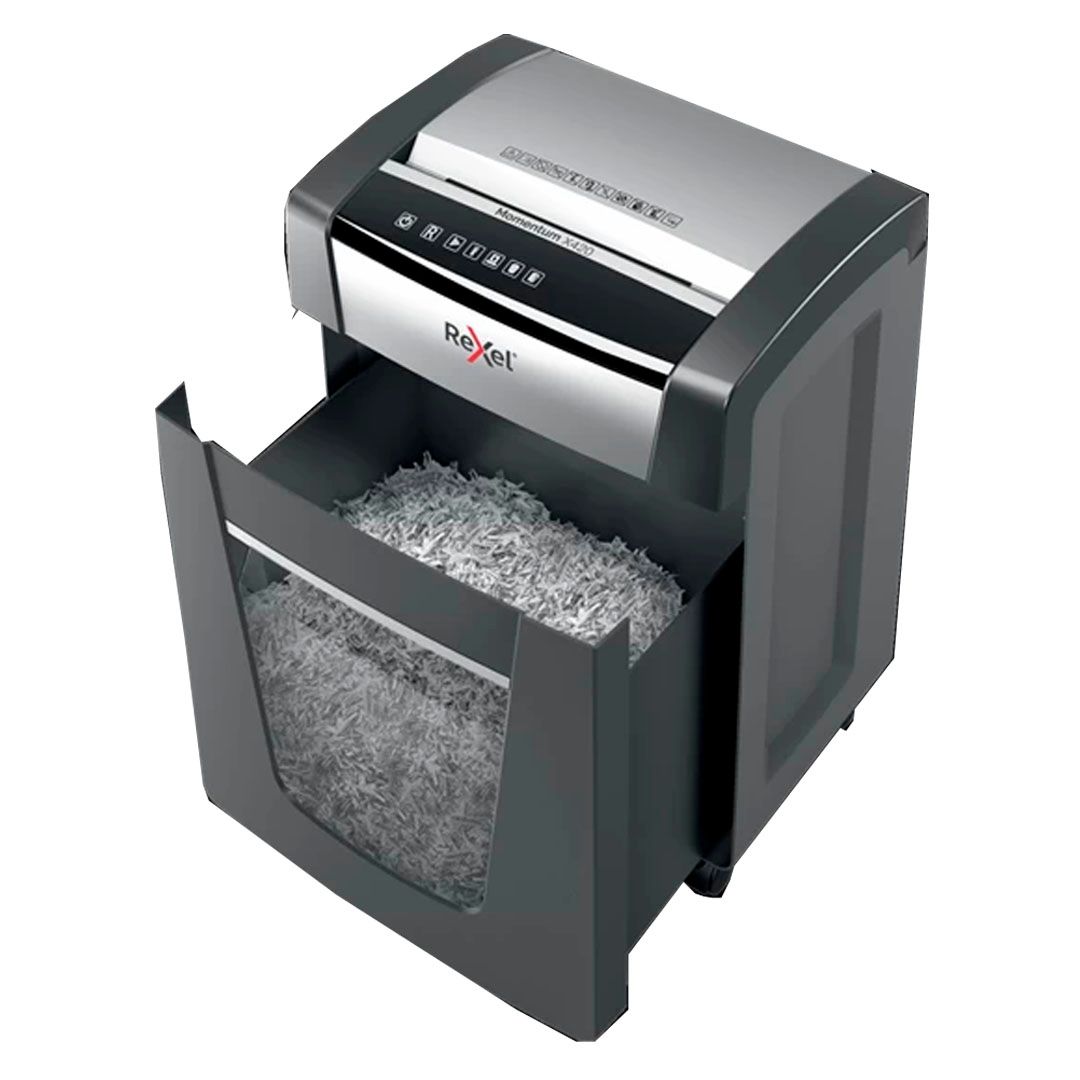 Уничтожитель документов SHRo Rexel Momentum X420, ("4" уровень секретности) 30 литров, 20 листов / Уничтожители документов №2