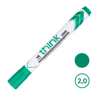 Тақтаға арналған маркер Deli, ұшы дөңгелек, 2 мм, жасыл, баға бір дана үшін / Тақтаға арналған маркерлер