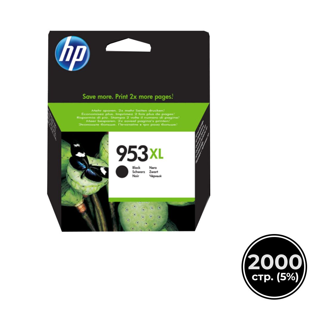 Картридж оригинальный HP 953XL для OfficeJet Pro 8730/7720/8218/7740/8210/8725/8720/8715, черный / null