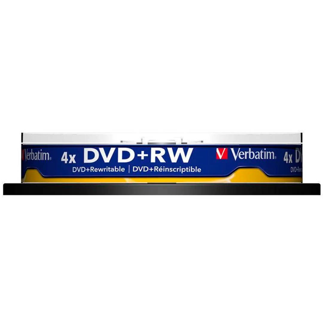 Диск DVD+RW Verbatim, 4,7 Gb, 4х, 10 шт/упак / Диски CD/DVD №2