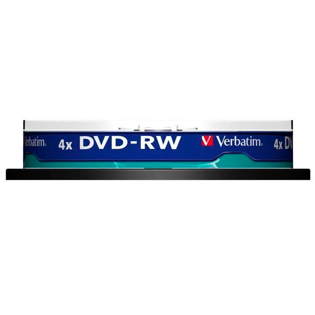 Диск DVD-RW Verbatim, 4,7 Gb, 4х, 10 шт/упак / Диски CD/DVD №2