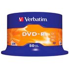 Диск DVD-R Verbatim, 4,7 Gb, 16х, 50 шт/упак