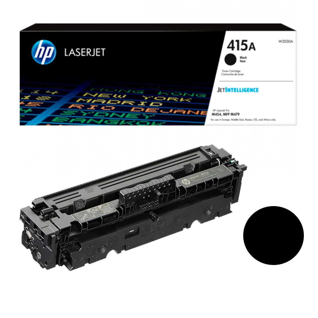 Картридж оригинальный HP W2030A 415A для LaserJet Pro M454/M479, черный / Картриджи  черные