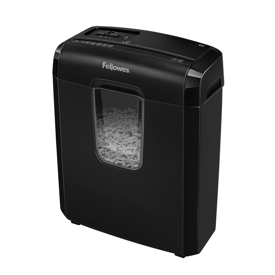 Уничтожитель документов Fellowes Powershred 6C, DIN P-4 ("4" уровень секретности) 11 л., 6 листов / Уничтожители документов