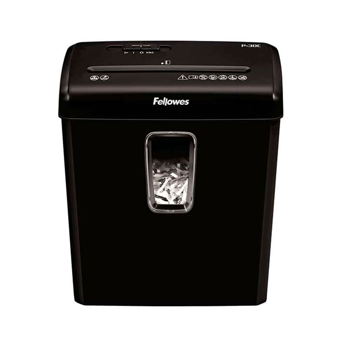 Уничтожитель документов Fellowes Powershred P-30C, DIN P-4 ("4" уровень секретности) 15 л., 6 листов / Уничтожители документов