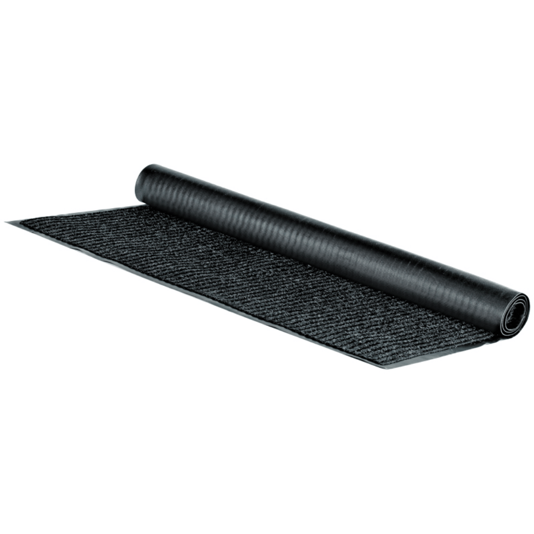 Кіреберіс кілемше OfficeClean, түкті, өлшемі 900*1200 мм, сұр / Кіреберіс кілемшелері №2