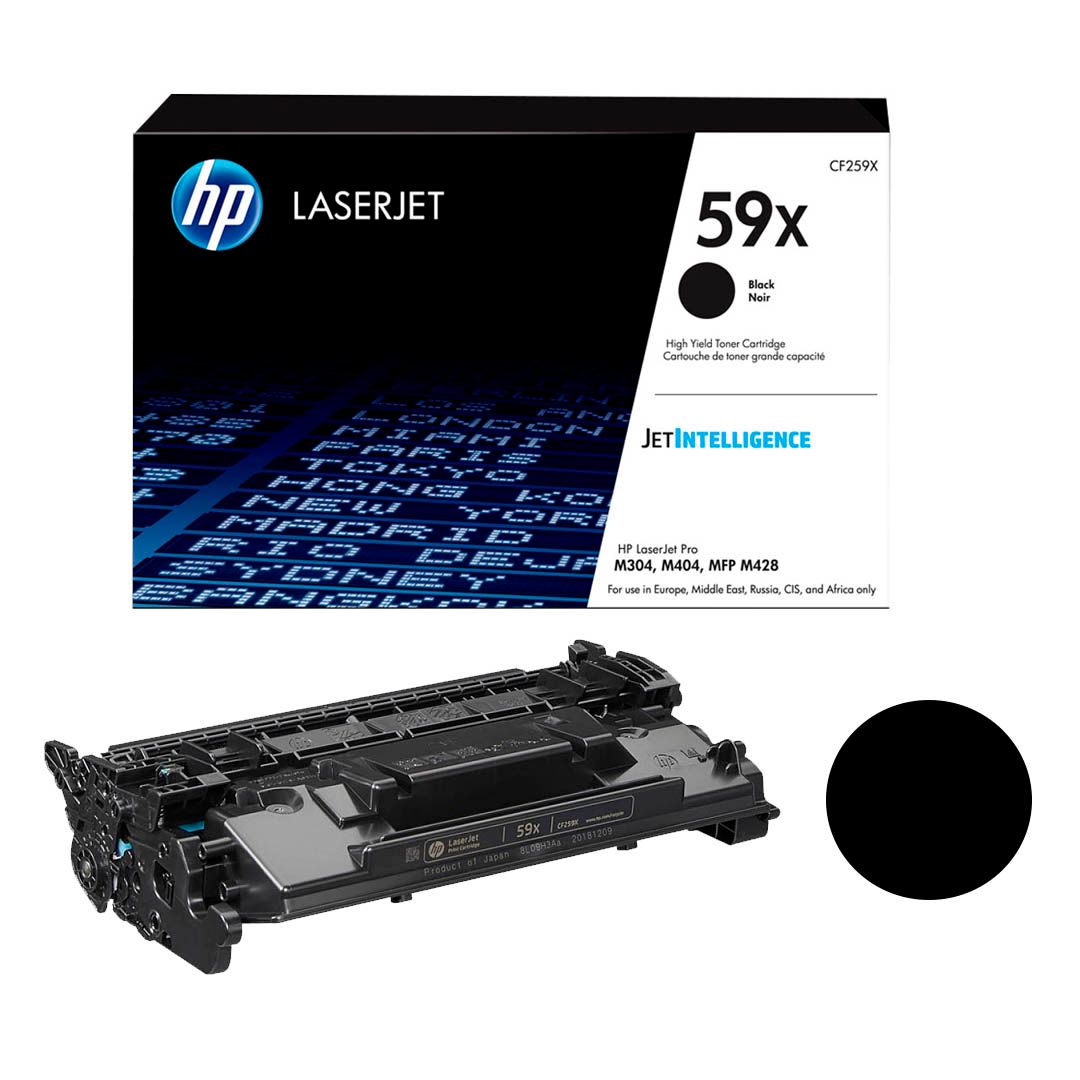 Картридж оригинальный HP CF259X 59X для LaserJet Pro M304a/404dn/404dw/404n/428dw/428d, черный / Картриджи  черные