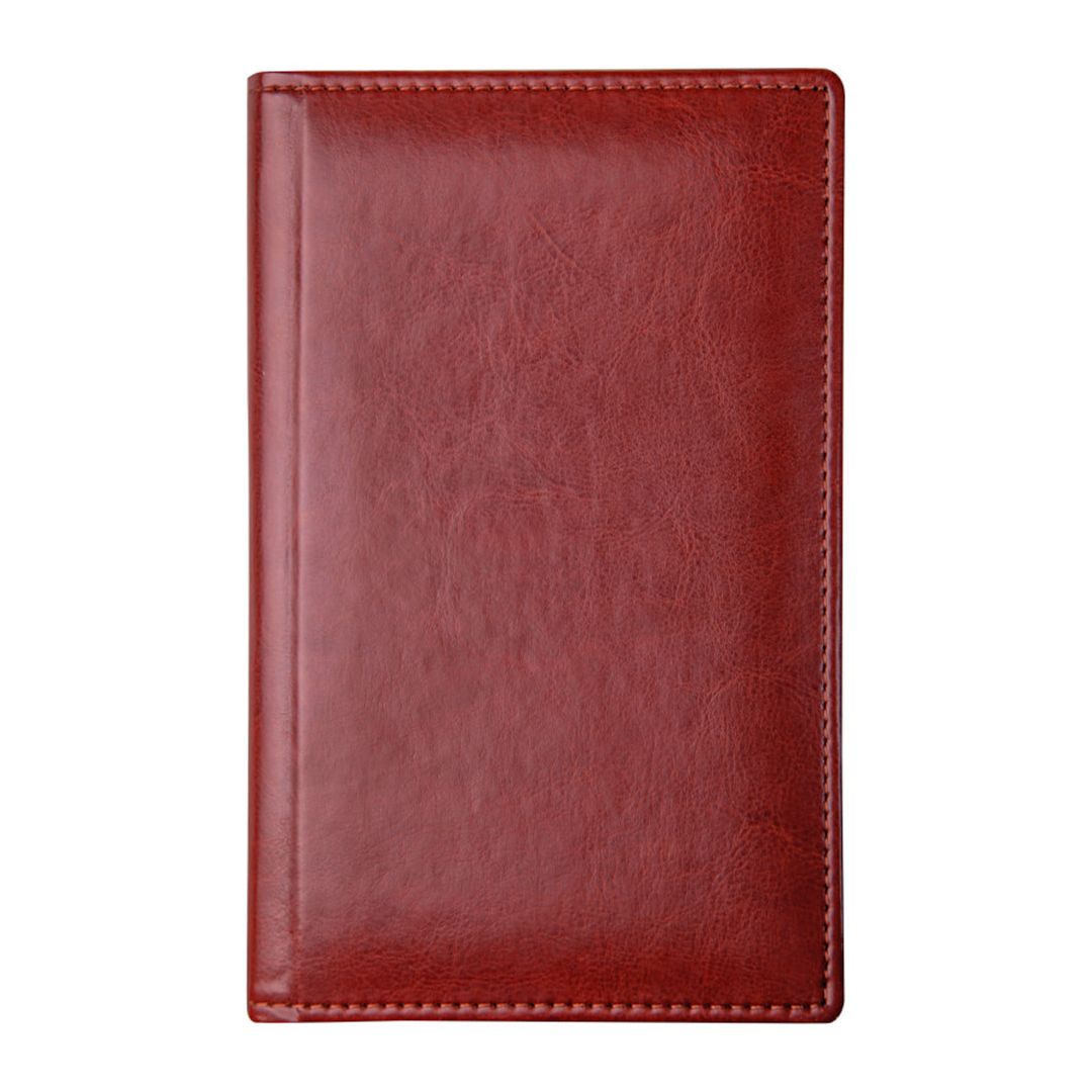 Визитница 3-х рядная OfficeSpace "Nebraska" на 96 визиток, 125*201 мм, кожзам, коричневая / Визитницы настольные oe.kz Визитница 3-х рядная OfficeSpace "Nebraska" на 96 визиток, 125*201 мм, кожзам, коричневая / Визитницы настольные