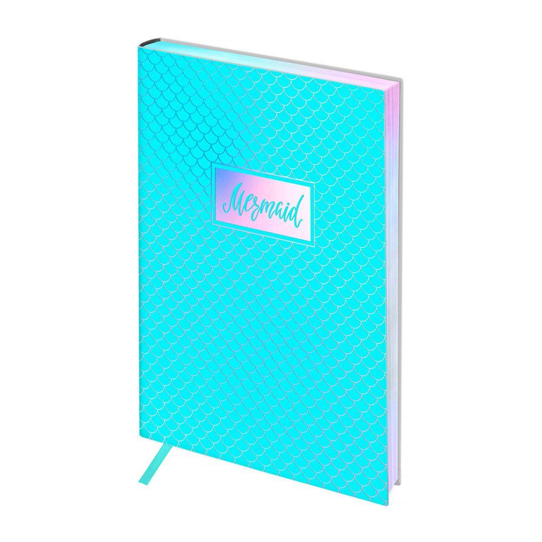 Записная книжка Greenwich Line "Vision. Blue mermaid", А5, 80 листов, в клетку