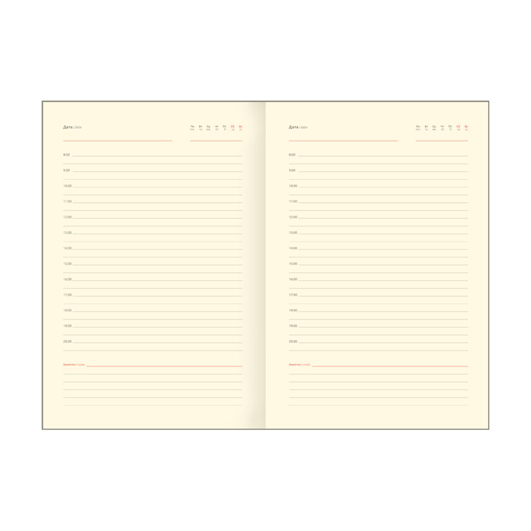 Ежедневник недатированный Greenwich Line "Royal book", A5, 136 л., черный / Ежедневники недатированные №4