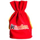 Новогодний подарок "Kinder", набор №3, бархатный мешочек