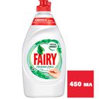 Средство для мытья посуды Fairy "Нежные руки. Чайное дерево и мята", 450 мл