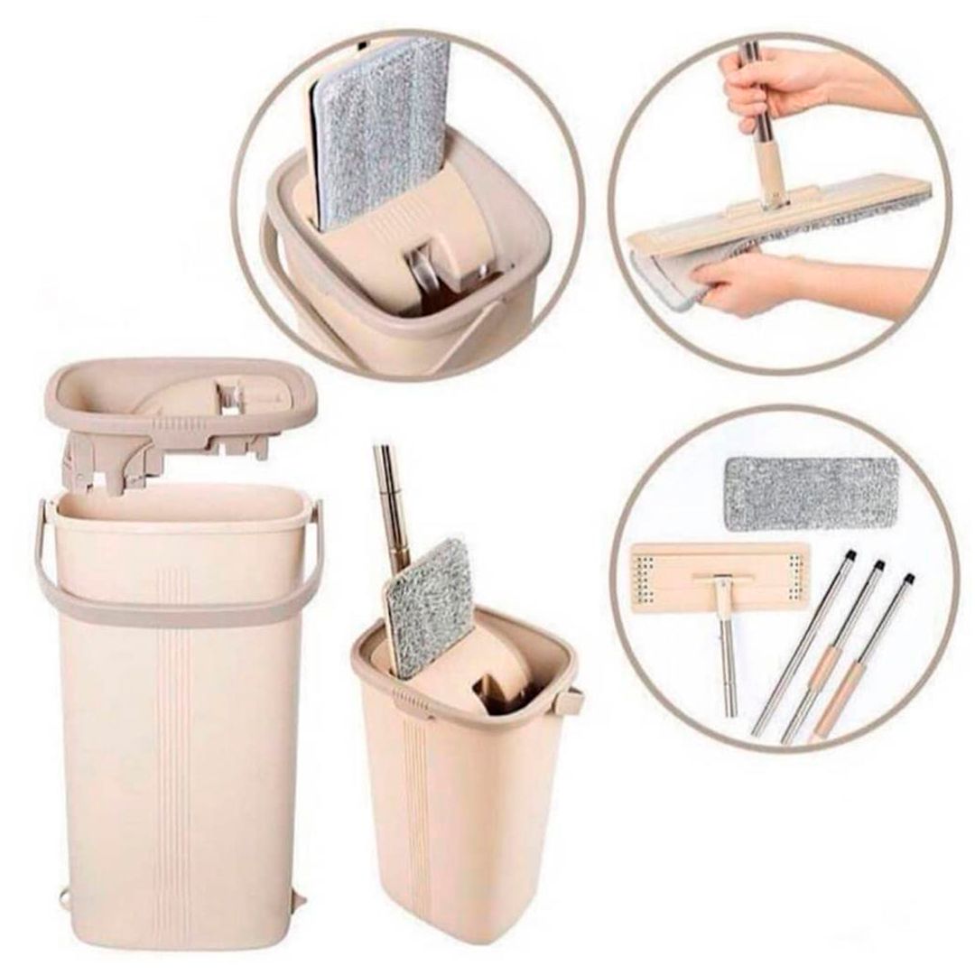 Комплект для уборки Tablet Mop, 5 литров, с функцией самоочистки, ведро+швабра / Швабры и комплекты №2