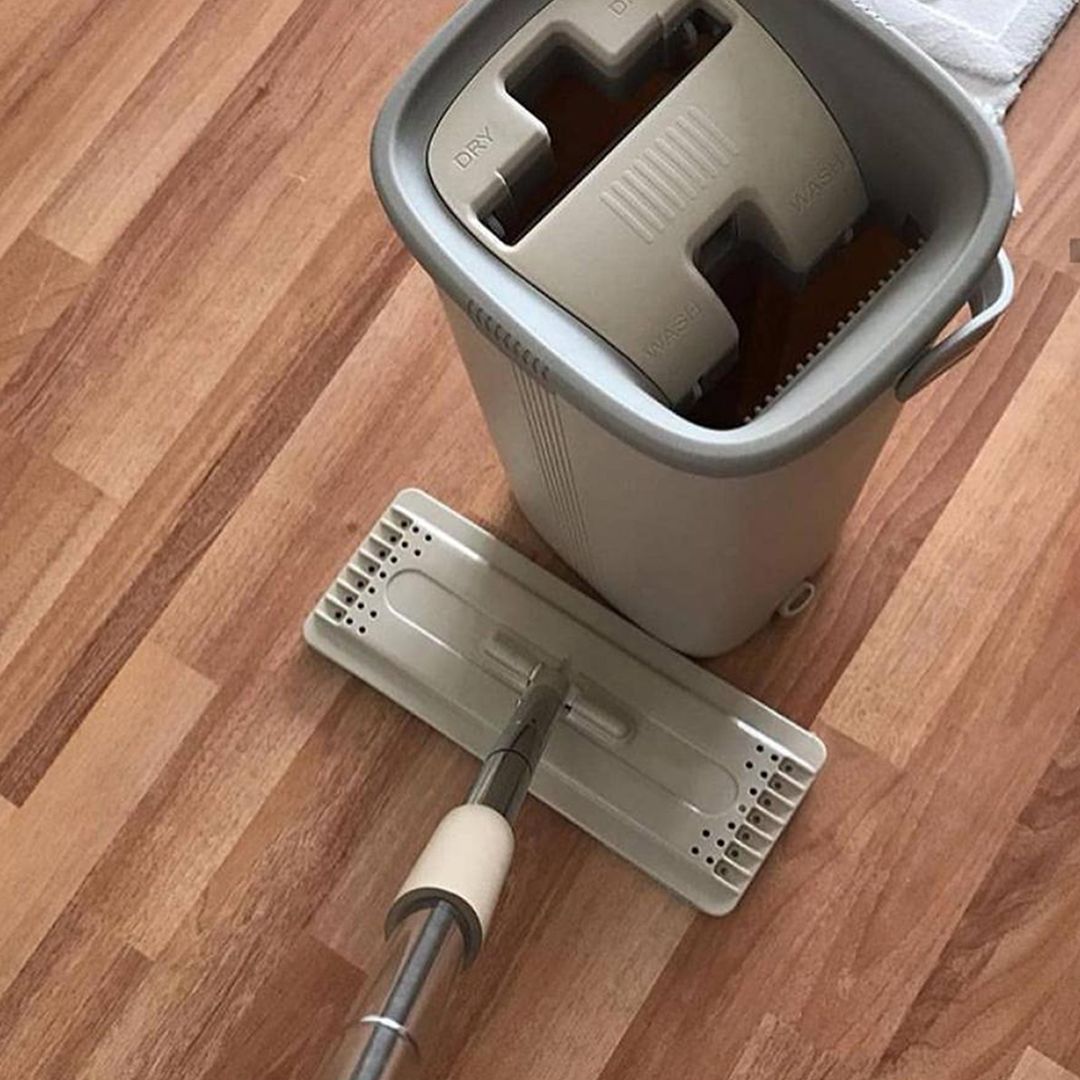 Комплект для уборки Tablet Mop, 5 литров, с функцией самоочистки, ведро+швабра / Швабры и комплекты №6