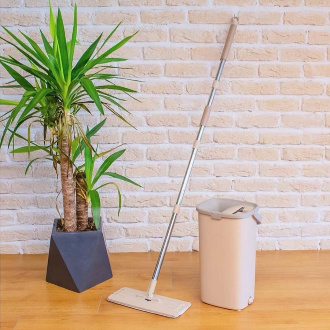 Комплект для уборки Tablet Mop, 5 литров, с функцией самоочистки, ведро+швабра / Швабры и комплекты №7