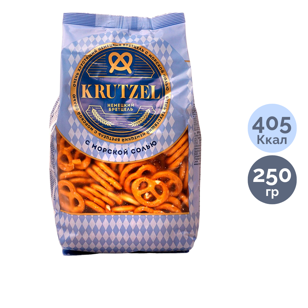Бұрама тоқаштар Krutzel "Тоқаш теңіз тұзымен", 250 гр / Печенье, вафлилер, крекерлер oe.kz Бұрама тоқаштар Krutzel "Тоқаш теңіз тұзымен", 250 гр / Печенье, вафлилер, крекерлер