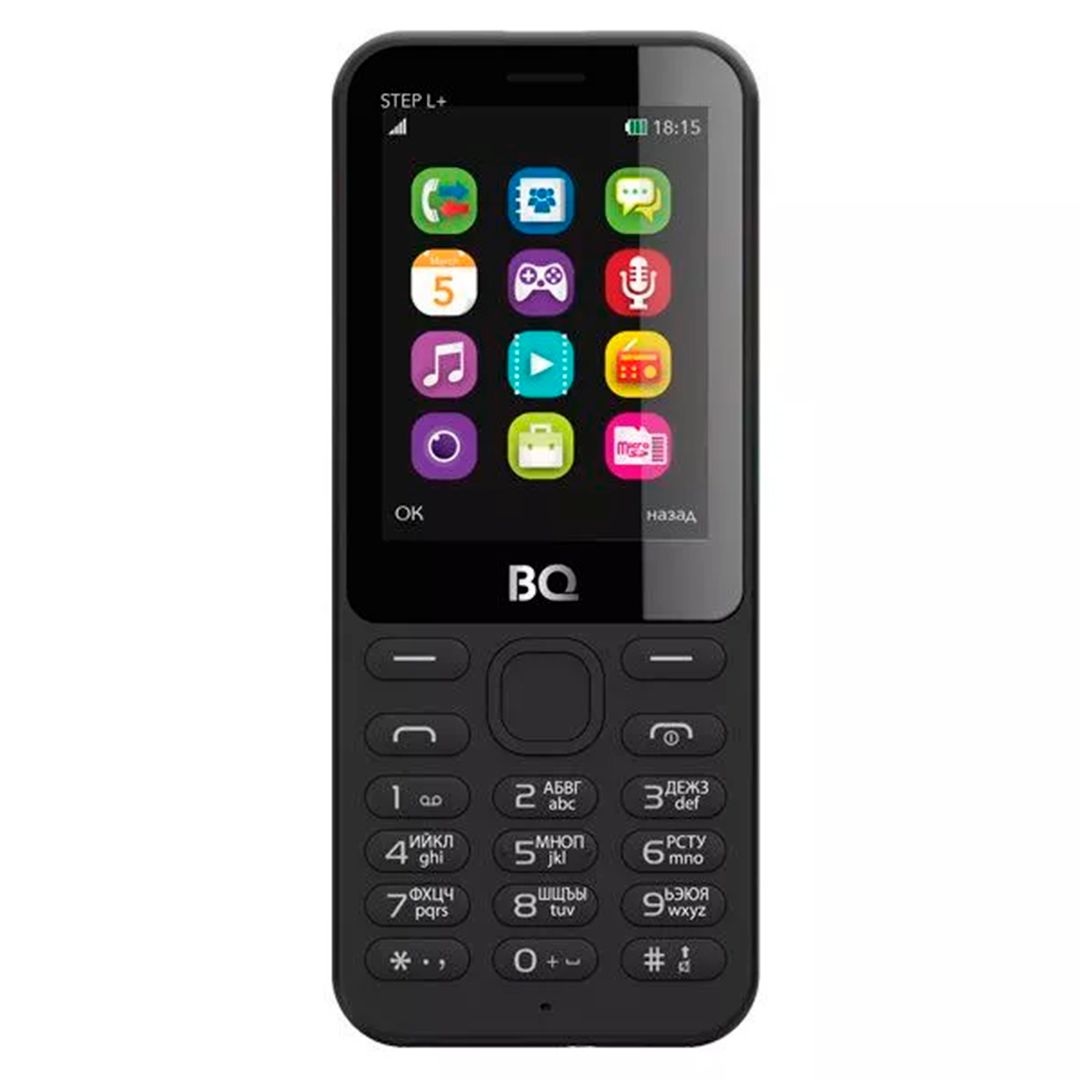 Мобильный телефон BQ 2431 Step L+, 2,4", 32 Мб, поддержка двух SIM-карт, черный / Зарядные устройства, кабели №2 oe.kz Мобильный телефон BQ 2431 Step L+, 2,4", 32 Мб, поддержка двух SIM-карт, черный / Зарядные устройства, кабели №2