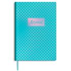 Записная книжка Greenwich Line "Vision. Blue mermaid", А6, 80 листов. в клетку