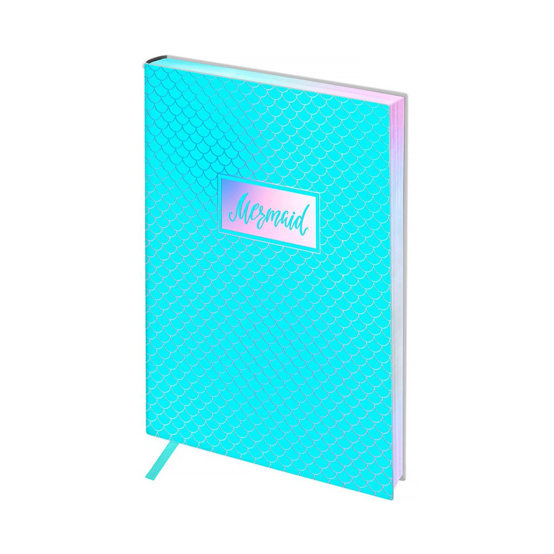 Записная книжка Greenwich Line "Vision. Blue mermaid", А6, 80 листов. в клетку