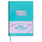 Записная книжка Greenwich Line "Vision. Blue mermaid", А6, 80 листов. в клетку