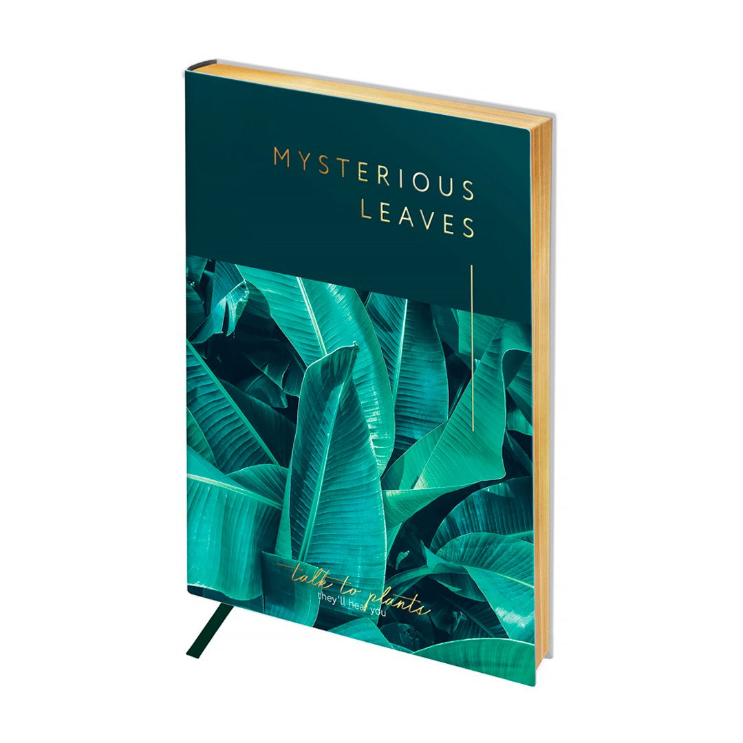 Записная книжка Greenwich Line "Vision. Mysterious leaves", А5, 80 листов. в клетку