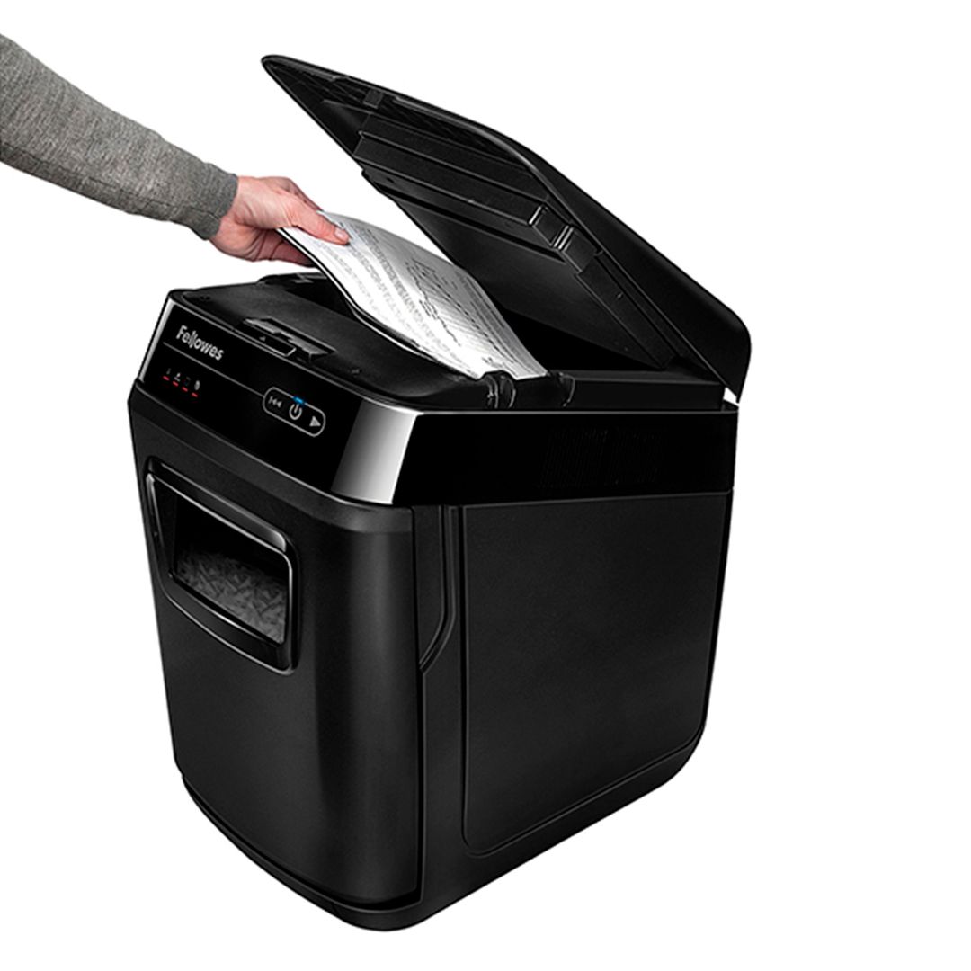 Уничтожитель документов Fellowes AutoMax 200C, DIN P-4, ("4" уровень секретности) 32 л, 200 листов / Уничтожители документов №4 oe.kz Уничтожитель документов Fellowes AutoMax 200C, DIN P-4, ("4" уровень секретности) 32 л, 200 листов / Уничтожители документов №4