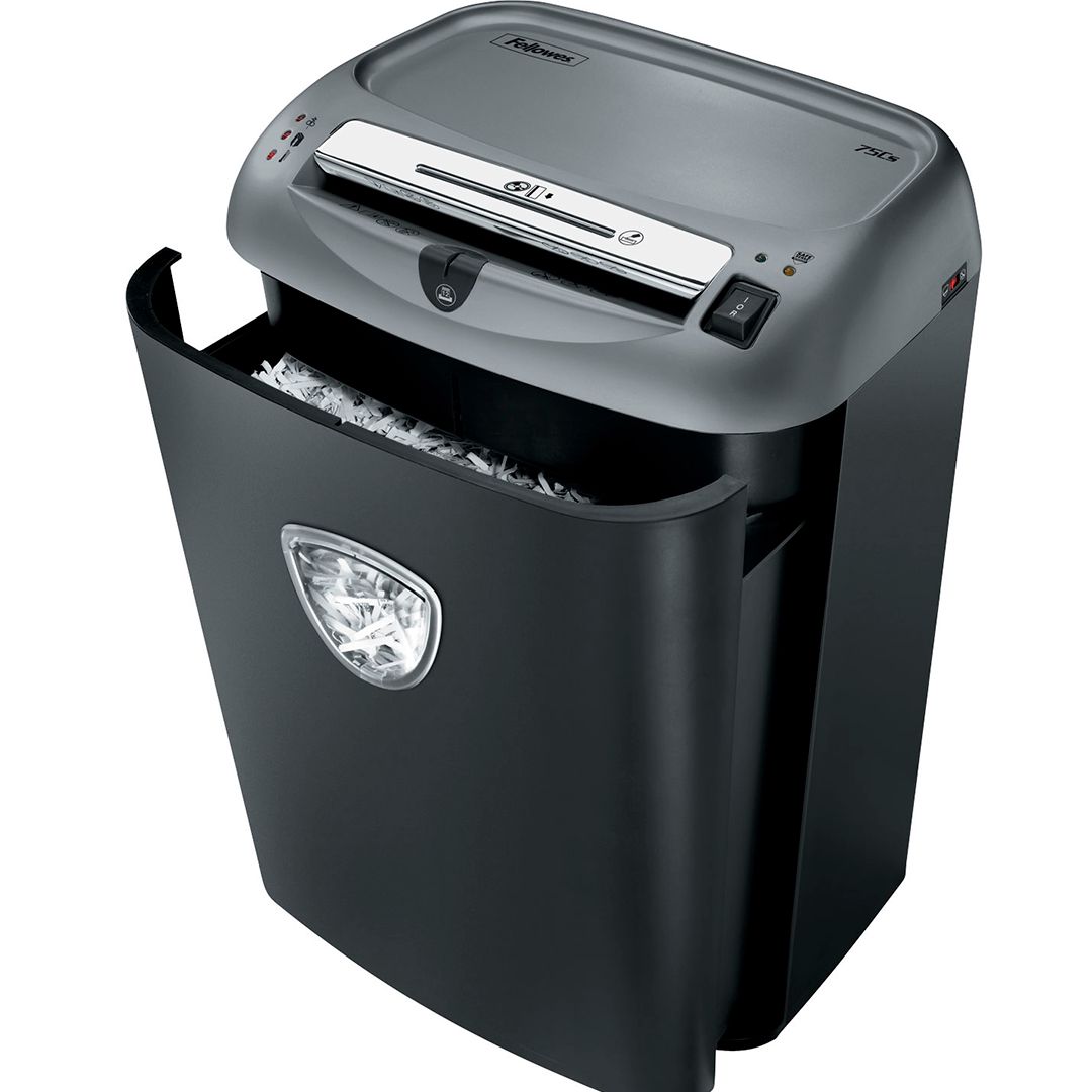 Уничтожитель документов Fellowes Powershred 75Cs, DIN P-4 ("4" уровень секретности) 27 л., 12 листов / Уничтожители документов №3