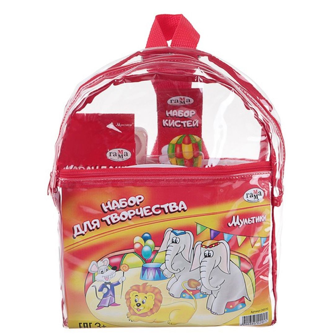 Набор для творчества Гамма "Мультики", в рюкзаке / Творчество / Хобби oe.kz Набор для творчества Гамма "Мультики", в рюкзаке / Творчество / Хобби