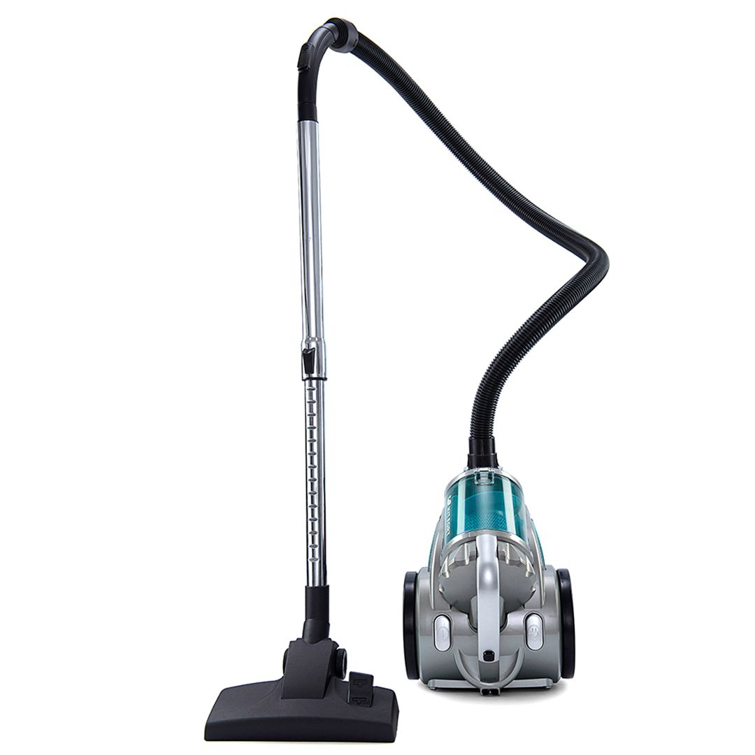 Пылесос Kitfort KT-522-3, 1400 Вт, 2 л, трубка из телескопической стали, серо-зеленый / Оборудование для уборки №2