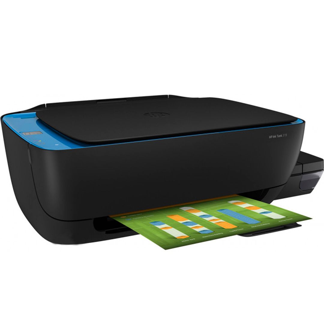 МФУ струйное цветное HP Ink Tank 319, А4, 4800*1200, 15 стр/мин, без кабеля USB / Струйные №5 oe.kz МФУ струйное цветное HP Ink Tank 319, А4, 4800*1200, 15 стр/мин, без кабеля USB / Струйные №5