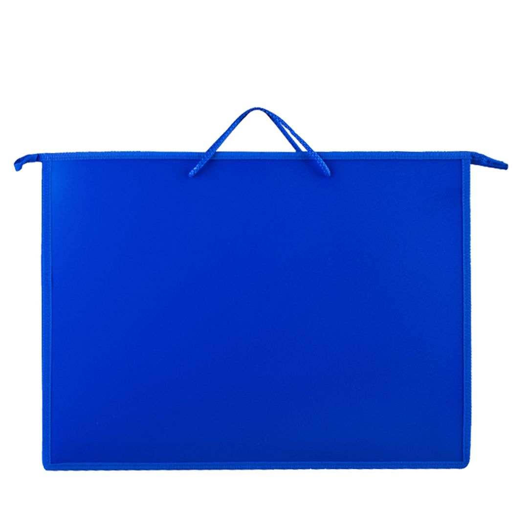 Папка для чертежей и рисунков А3, ArtSpace, пластик, на молнии, синий / Бумага для чертежных работ