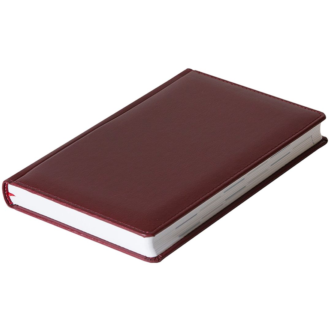 Ежедневник датированный Memory, 2020 г., А5, 176 л., бордовый / Ежедневники датированные №2