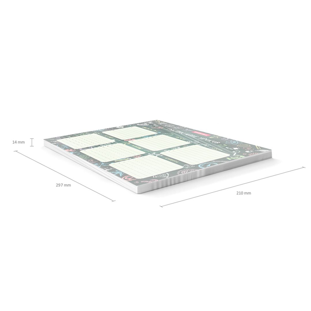 Расписание уроков Erich Krause "К доске!", A4 формат / Тетради школьные №3