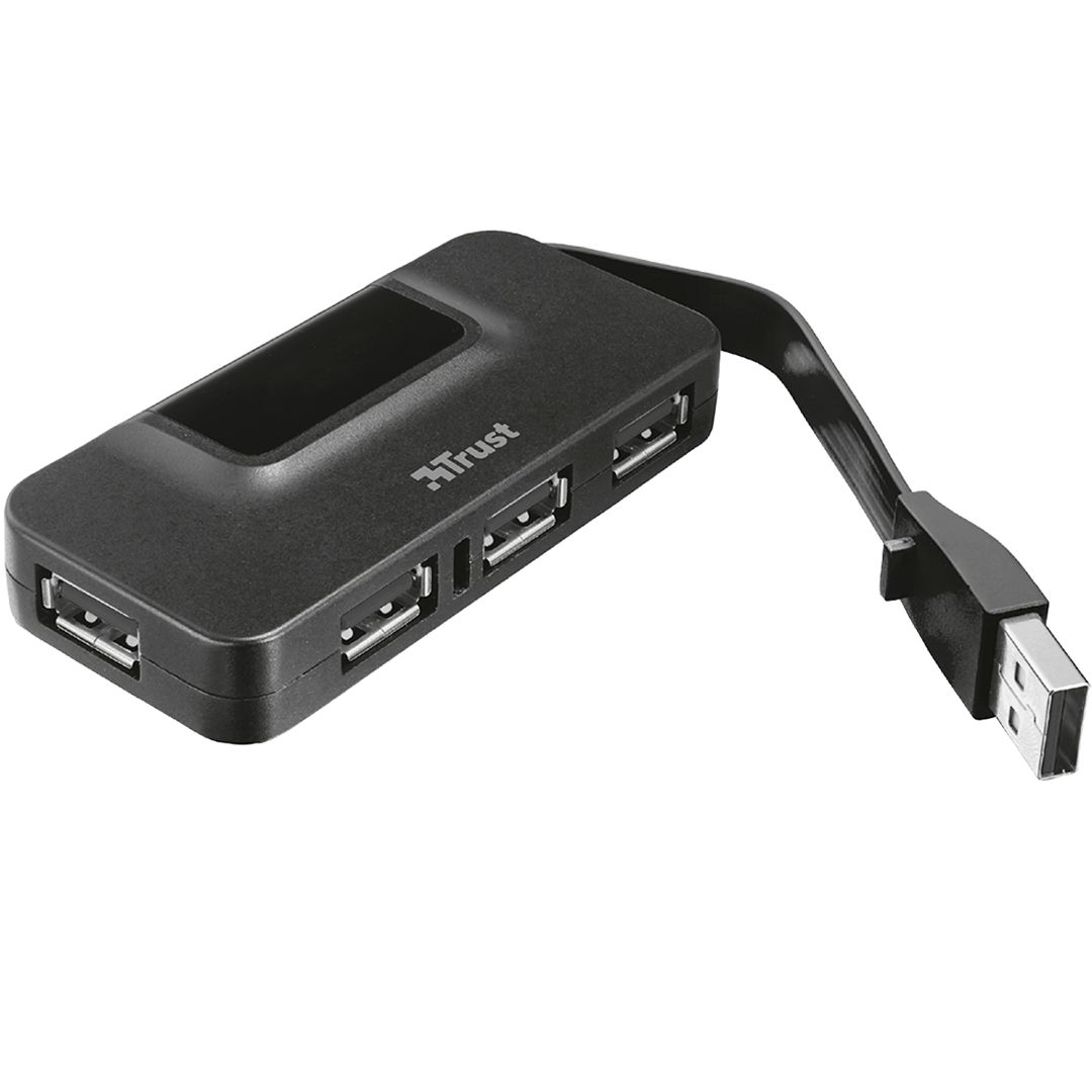 Расширитель USB, Trust Oila, 4 порта, USB 2.0, черный / Веб-камеры №3 oe.kz Расширитель USB, Trust Oila, 4 порта, USB 2.0, черный / Веб-камеры №3