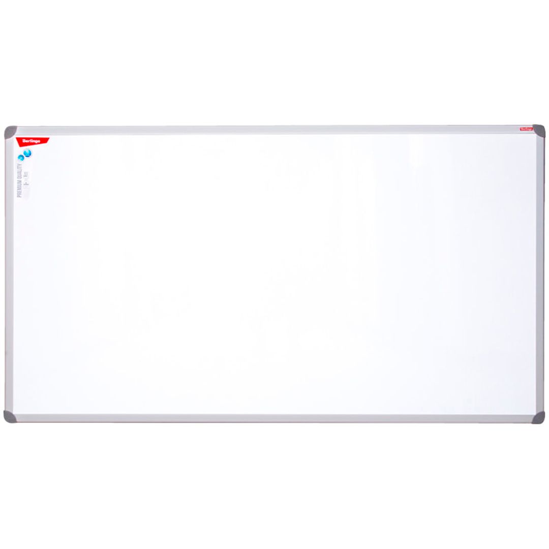 Доска магнитно-маркерная Berlingo "Ultra", размер 100*180 см, с полочкой для аксессуаров / Магнитно-маркерные доски oe.kz Доска магнитно-маркерная Berlingo "Ultra", размер 100*180 см, с полочкой для аксессуаров / Магнитно-маркерные доски