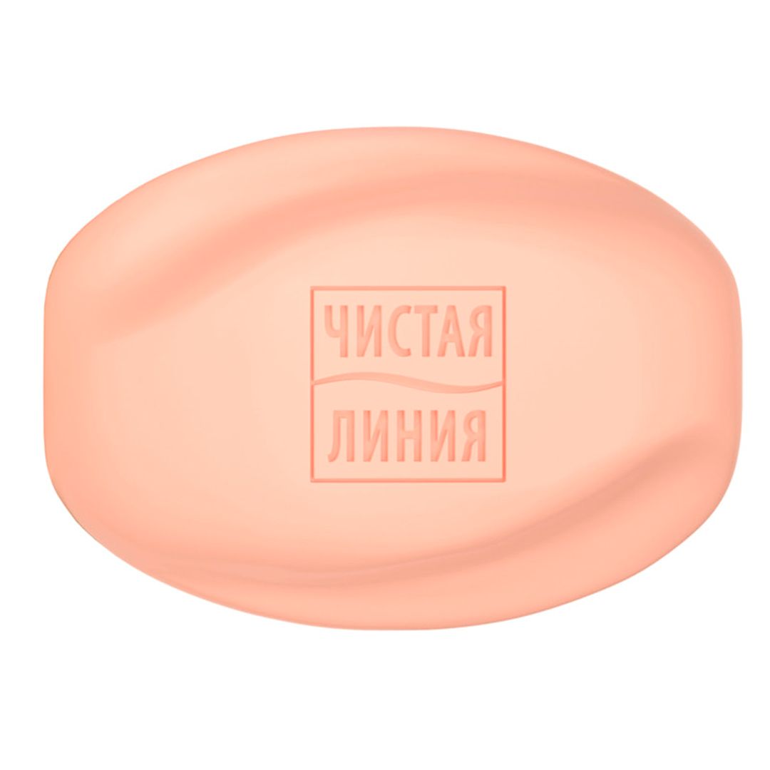 Мыло туалетное Чистая линия "Роза", 90 гр / Мыло кусковое №3