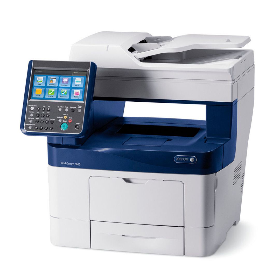 МФУ лазерное Xerox WorkCentre B/W 3655iX, А4, 45 стр/мин, 1200*1200 dpi, USB 2.0, Ethernet RJ-45 / Лазерные монохромные
