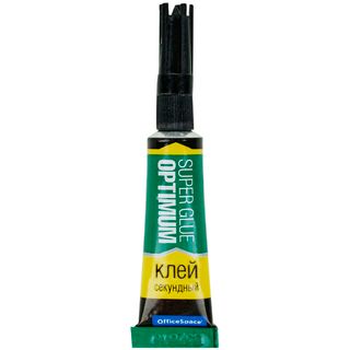 Әмбебап желім OfficeSpace "Super Glue Optimum", 3 гр / Әмбебап желімдер