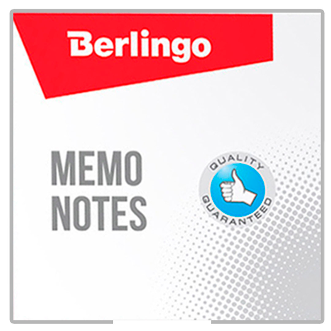 Блок для записей Berlingo "Premium", в подставке, размер 90*90*45 мм, белый / Блоки для записей №3