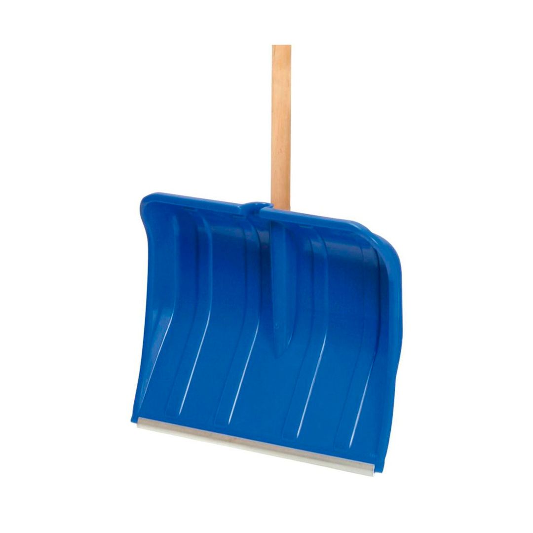 Лопата для снега Prosperplast Alpin 2 Alu, с деревянным черенком и D-образной ручкой, 490*375*1400мм / Инвентарь для уборки снега №2